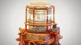 Forgotten Rusty Lantern - Restoration