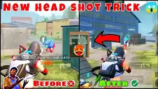 😱 New Way To  HeadShot Tricks | Bgmi Tips And Tricks | Tamil | Gaming Rega Yt #bgmiheadshot