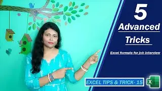 5 Tips to make Excel More Useful in Hindi | MS Excel tips & tricks part-15 @DTech Official