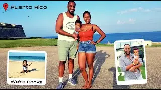 WE'RE BACK!! First family vacation! | We traveled to Puerto Rico for 10 days! (part 1)