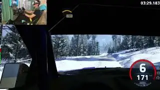 Заезд wrc ea sweden. 145 место по миру 2 по РФ. impreza grb sti