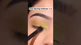 2 minutes Easy Spring Eye Makeup look #ytshorts #youtube #youtubeshorts #glamreel