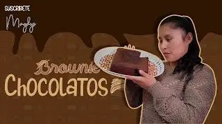 Brownie de chocolate y esponjoso