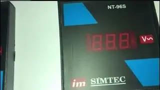 How to SIMTEC NT 96S volt meter wiring three phase three meters installation