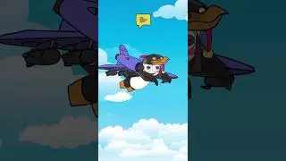 The Amazing Digital Circus Los Pingüinos me la van a mascar animated 😂