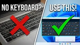 How to Enable On-Screen Keyboard in Windows (Bangla Tutorial) | Keyboard Short Key Fix
