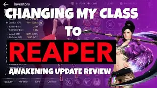 BLACK DESERT MOBILE: REAPER AWAKENING IS FINALLY HERE!!! AWAKENING UPDATE REVIEW & FUSE OUTFITS!!!!!