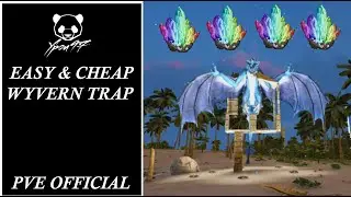 Crystal Wyvern Trap - Cheap and Easy | ARK: Survival Evolved