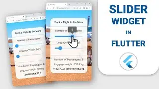 Slider Widget Flutter Tutorial with Example App