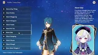 Xingqiu talking about Qiqi | Genshin Impact