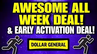 3 AWESOME EARLY ACTIVATION DOLLAR GENERAL DEALS!