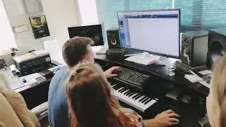 Vokālā studija.Ieraksts Gaita Lazdāna studijā. Jaunas dziesmas ieraksts.
