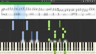 Roberto Cacciapaglia - Wild Side (Mountains of Valais) - Piano tutorial and cover (Sheets + MIDI)
