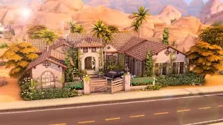Mediterranean Villa 🌵// The Sims 4: Speed Build // No CC