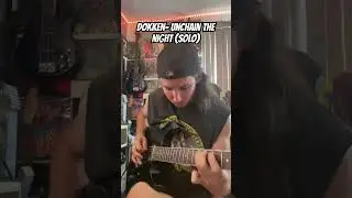 Unchain The Night @dokkenofficial #guitar #metal #hairmetal #dokken #rock #shorts #reels #80smusic