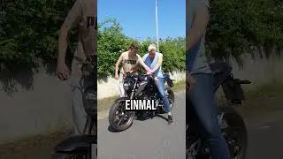 Mama lernt Motorrad fahren!✌️ 