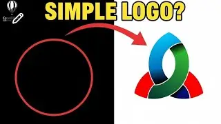 Corel Draw Logo Design Tutorial ||  Simple Logo Design Tutorial In Coreldraw #logodesign