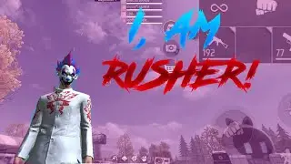 I AM RUSHER💥FREE FIRE RUSH GAMEPLAY💥ROAD TO GRANDMASTER @rampatgamer