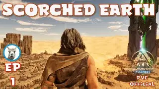Starting Out On Scorched - Official PVE - Ark Survival Ascended