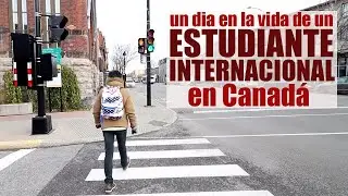 UN DÍA en la VIDA de un ESTUDIANTE Internacional en Montreal Canadá 🇨🇦