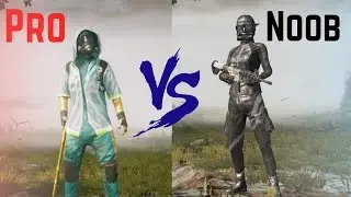 Noob Vs Pro In PUBG Mobile | Pro Vs Noob | #turbomaxgaming