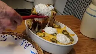 Chili & Cheese Tater Tots For Two