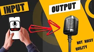 Let's convert the sound recorded by the phone as if it were recorded in a studio 2024