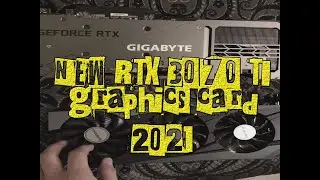 Graphics card Nvidia Geforce RTX 3070 TI - 2021 YEAR