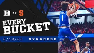 Duke 77, Syracuse 55 | Every Bucket (2/19/23)
