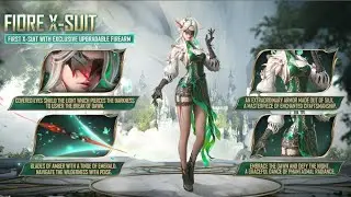 FIORE X SUITFIRST X-SUIT WITH EXCLUSIVE UPGRADES -PUBG-