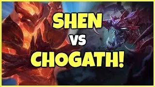 BATTLE OF THE TANKS!! Shen vs Chogath - Unranked to Diamond Ep. 8 - League of Legends