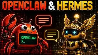 How I have my Hermes and OpenClaw AI Agents.. WORKING TOGETHER!