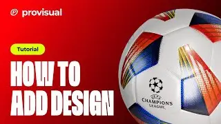 Soccer Ball 3D Mockup | Apply Your Design Online in Provisual.app