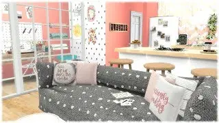 The Sims 4: Speed Build // PINTEREST APARTMENT + CC SPEED BUILD