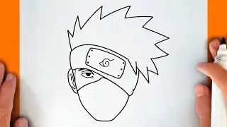 HOW TO DRAW KAKASHI (NARUTO)