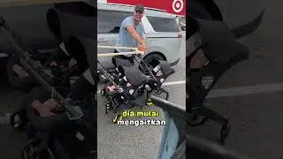 Bapak-bapak ketika mengasuh anak 