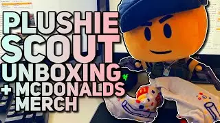 PLUSHIE SCOUT UNBOXING (+McDonalds Merch) - Tower Defense Simulator