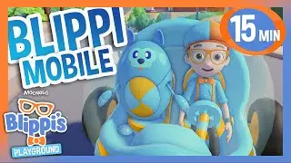 Blippi’s Awesome Blippi Mobile | Magic Stories and Adventures for Kids | Moonbug Kids