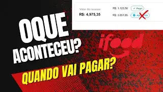 O Repasse do IFOOD  não caiu. #ifood #ifoodparaparceiros