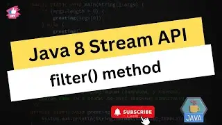 Filter method in stream API //  java 8 features // Easy Learning Channel