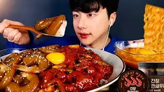 SUB) MUKBANG | Let's eat shrimp! Spicy Seasoned Shrimp, Soy Seasoned Shrimp Eating Sounds Show 먹방