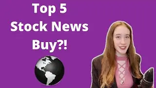TOP 5 STOCK MARKET NEWS high growth stocks to buy