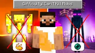 How I Beat Minecraft Without Killing a Single Mob!