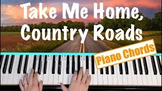 TAKE ME HOME, COUNTRY ROADS (Lana Del Rey) Piano Tutorial