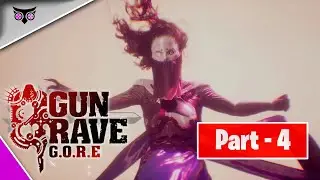 Gungrave G.O.R.E (pc) walkthrough part 4 "Boss Fight Wushen" - No Commentary