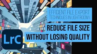 Efficient File Export Techniques in Lightroom | Reduce File Size Without Losing Quality
