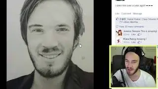 REVIEWING "FANART" - (Fridays With PewDiePie - Part 101) [PewDiePie - RUS RVV]