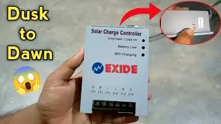 What is Dusk to Dawn in Exide Solar Charge Controller | Exide Solar Charge Controller | TechStar Dip