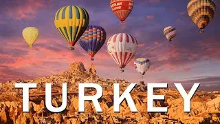 FLYING OVER TURKEY - Relaxing Music & Amazing Beautiful Nature Scenery For Stress Relief