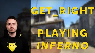 Dignitas GeT_RiGhT playing CS:GO Faceit on Inferno (twitch stream)